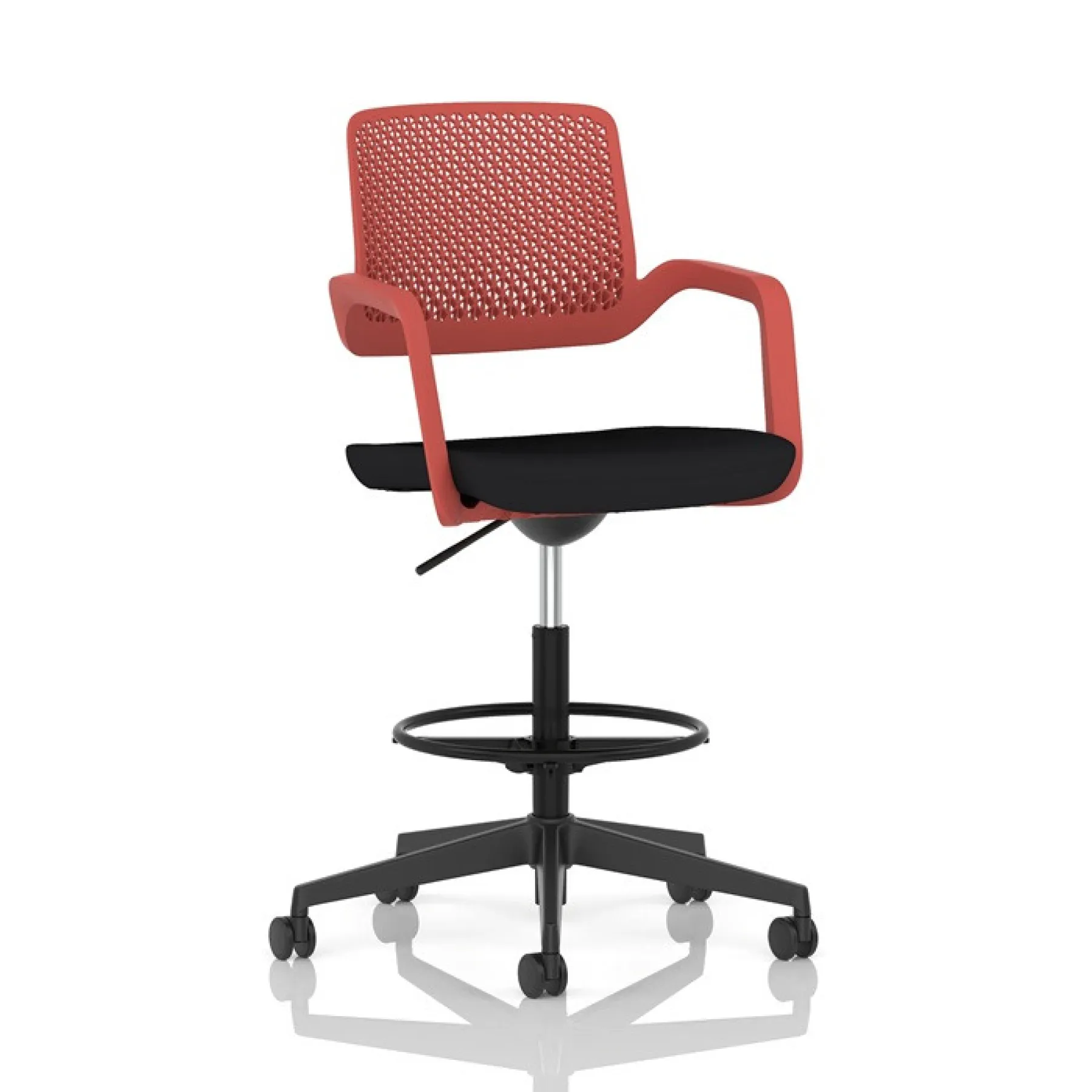 Cosmo hi rise chair red