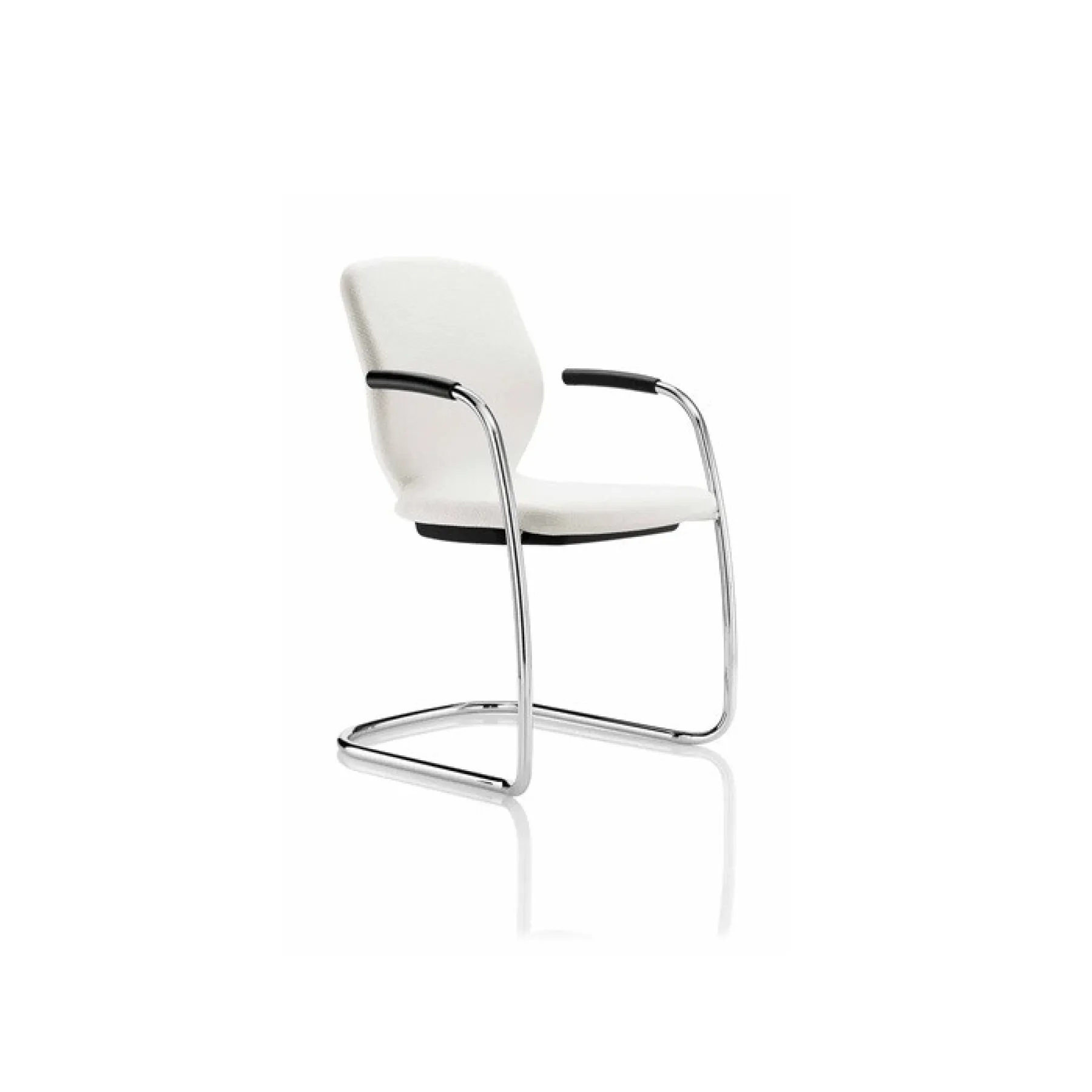 Lily cantilever meeting chair with arms