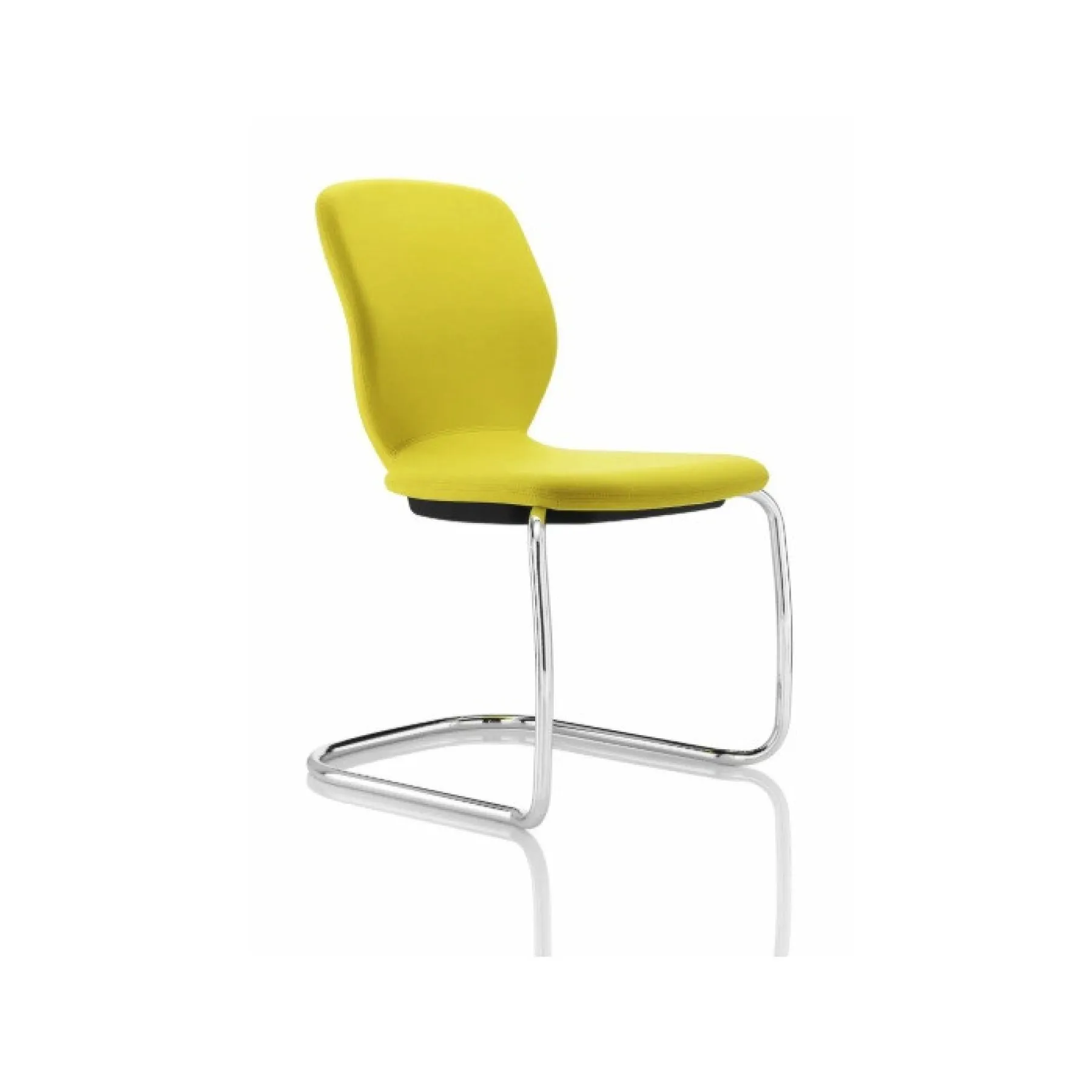 Lily cantilever meeting stacking chair without arms