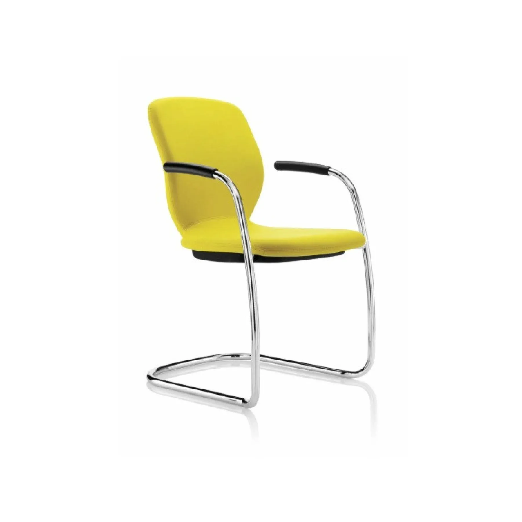 Lily cantilever meeting stacking chair with arms 2