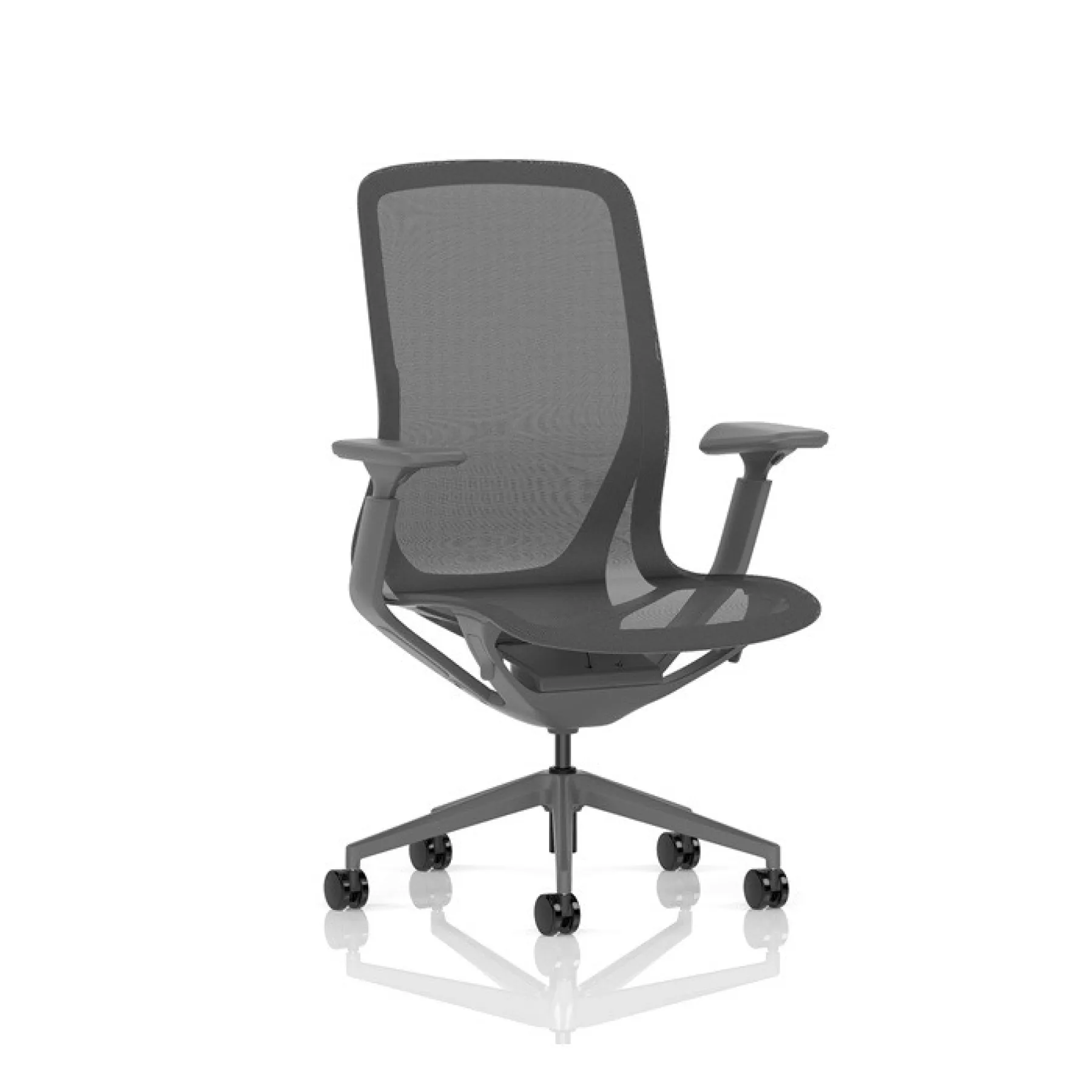 Lumo mesh executive chair shadow grey without headrest ex000267