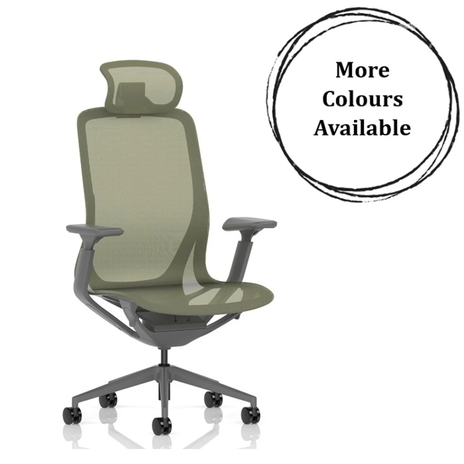 Lumo mesh executive chair verge green ex000271 more colours