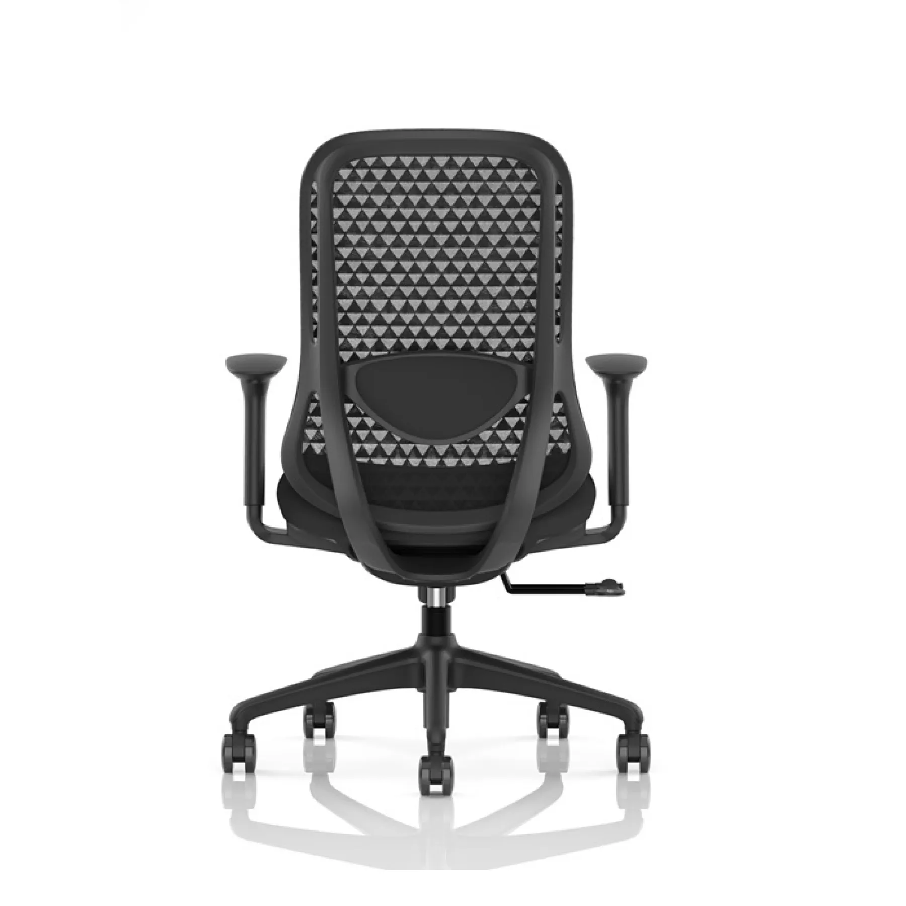 Prism ergonomic mesh back chair rear