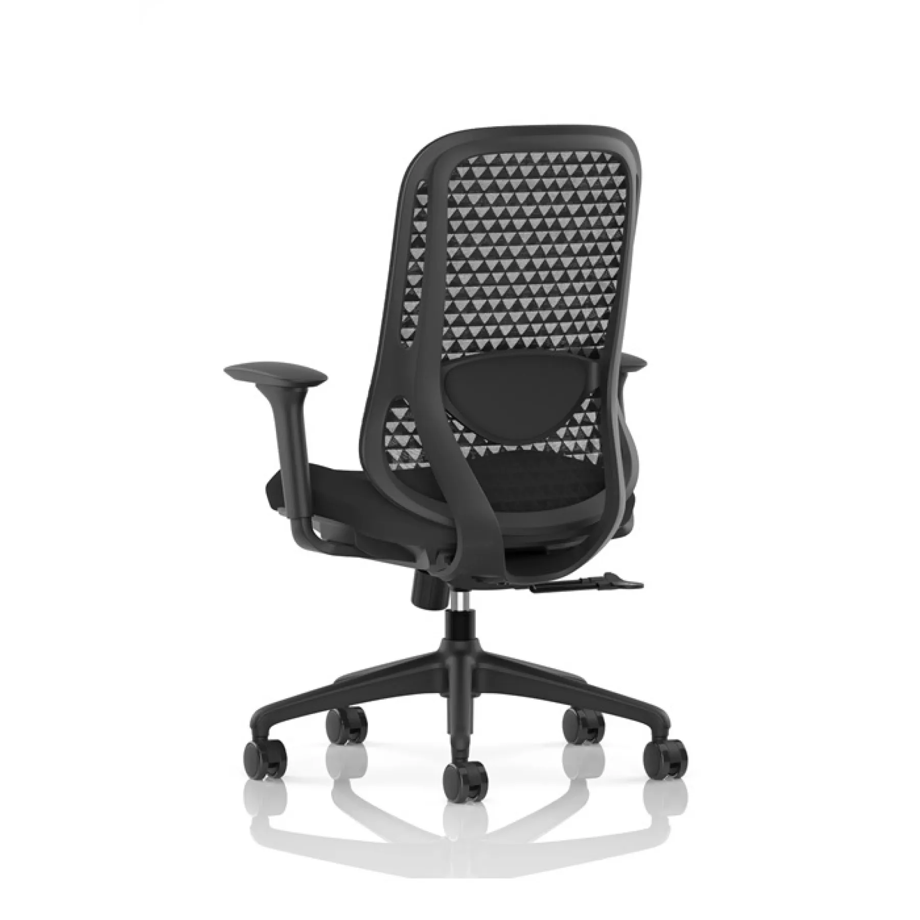 Prism ergonomic mesh back chair rear angle