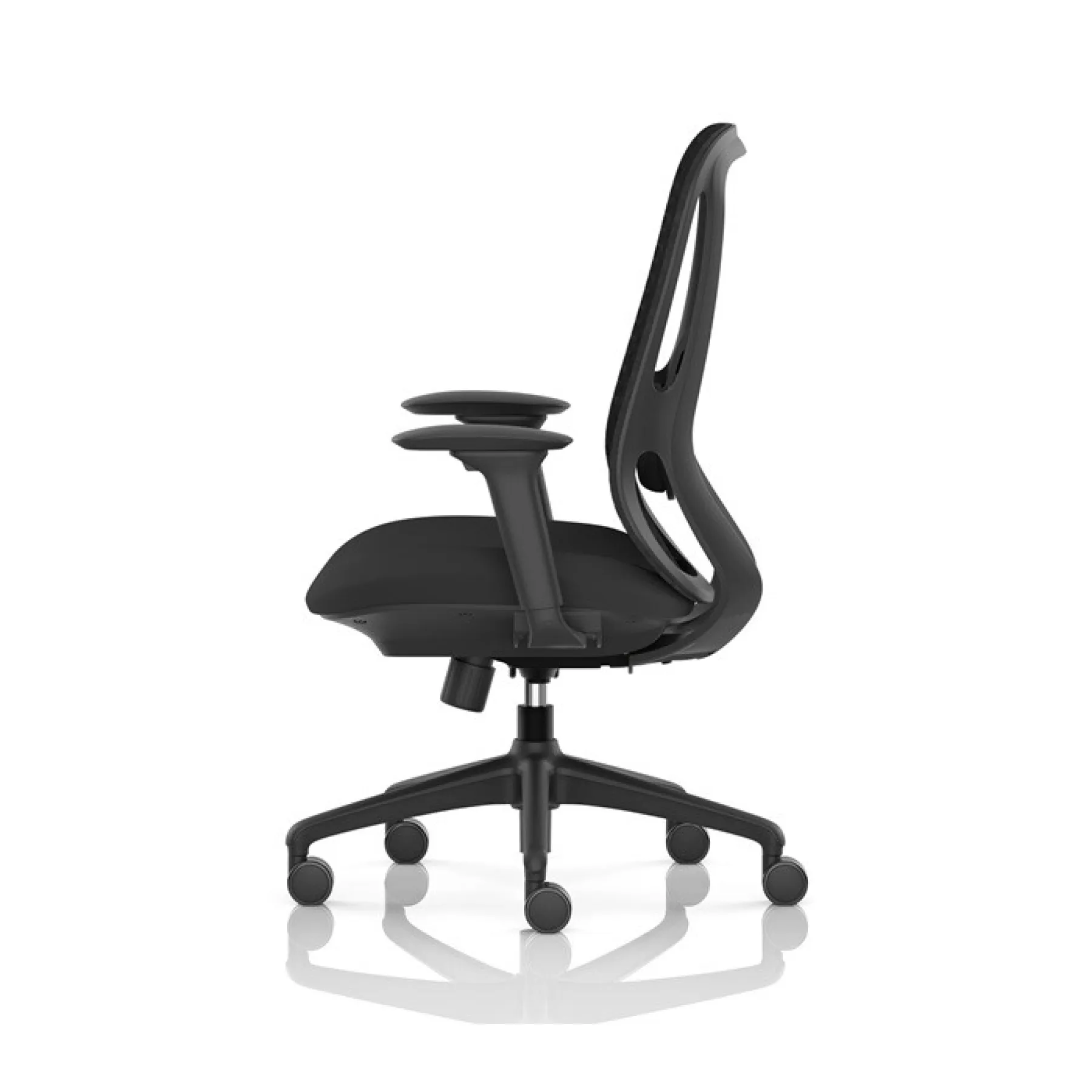 Prism ergonomic mesh back chair side