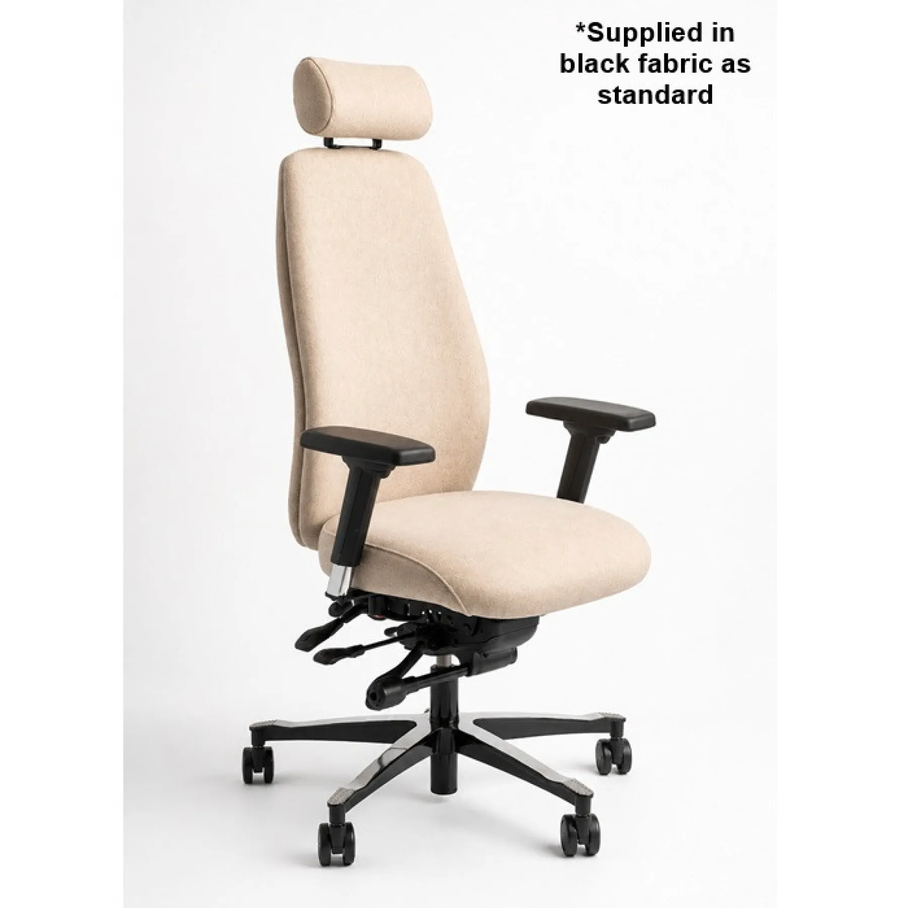 Adapt 630 ergonomic office chair with notes