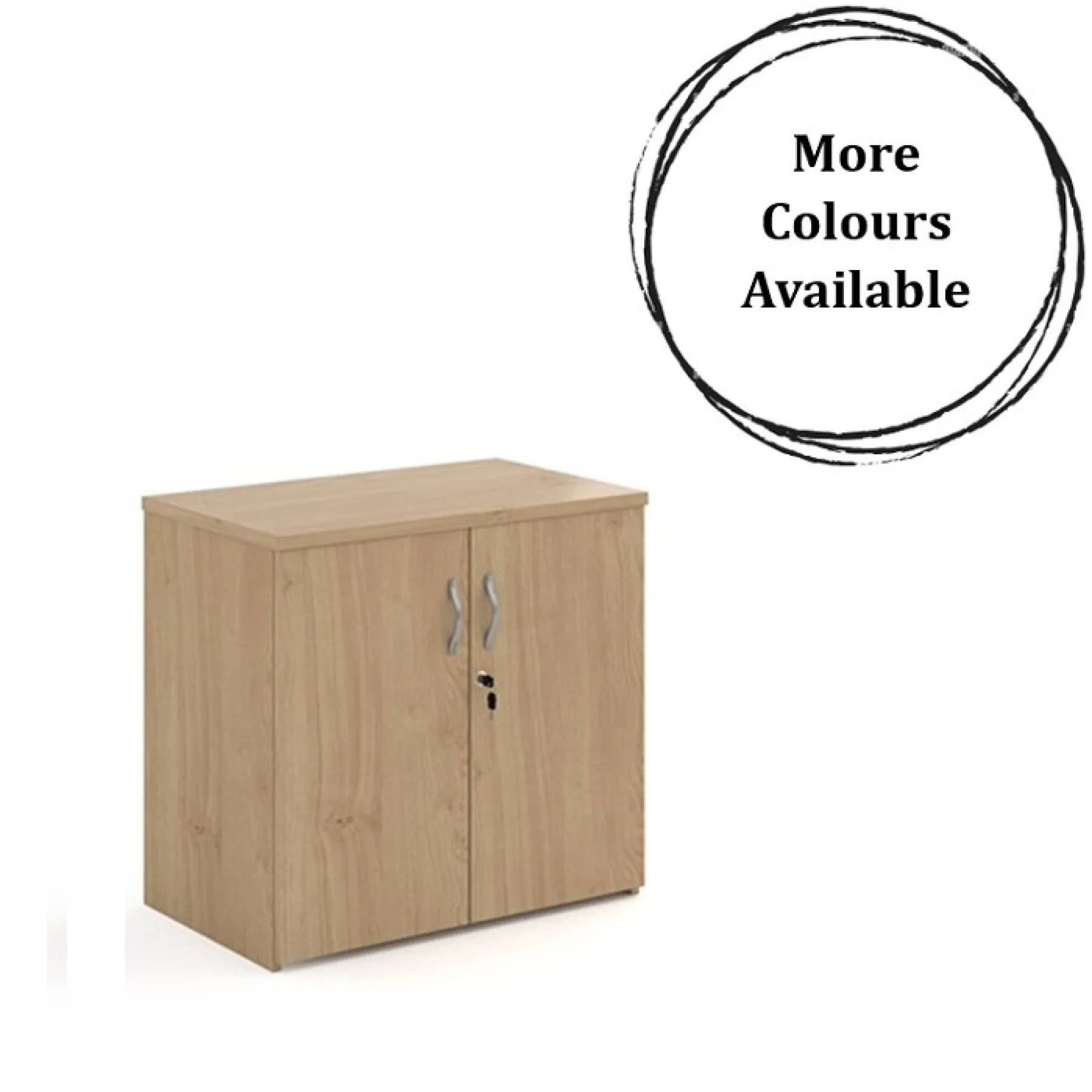 Dams double door storage cupboard 740mm high r740d more colours 2