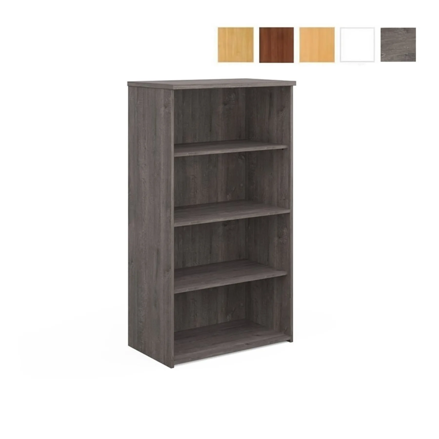 LOF Dams bookcase 1440mm GREY FINISHES