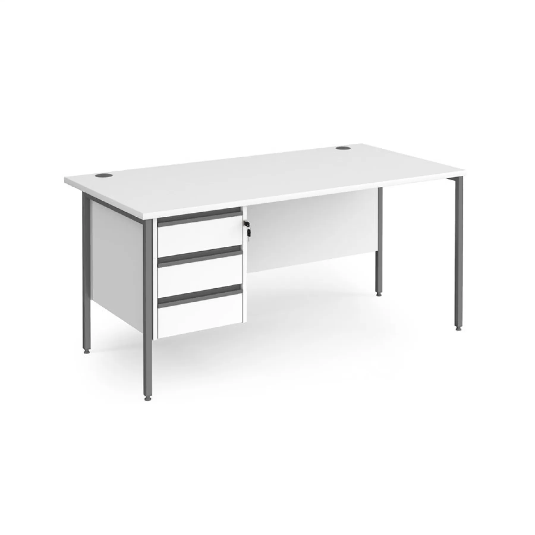 LOF Dams Contrat 25 3 drawer WHITE 1372