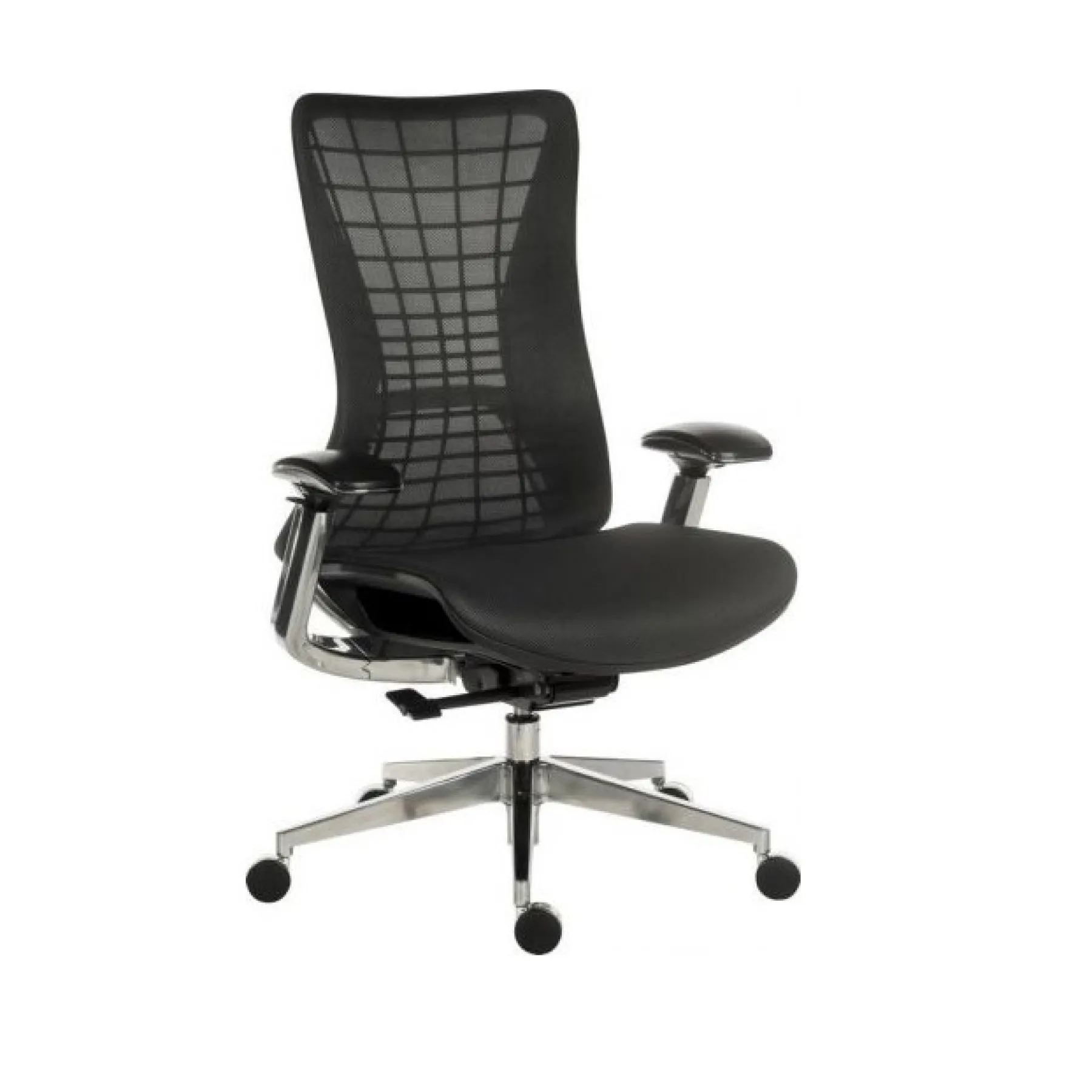 LOF Direct Teknik Quantum Black Mesh Back Chair 6966 BLK