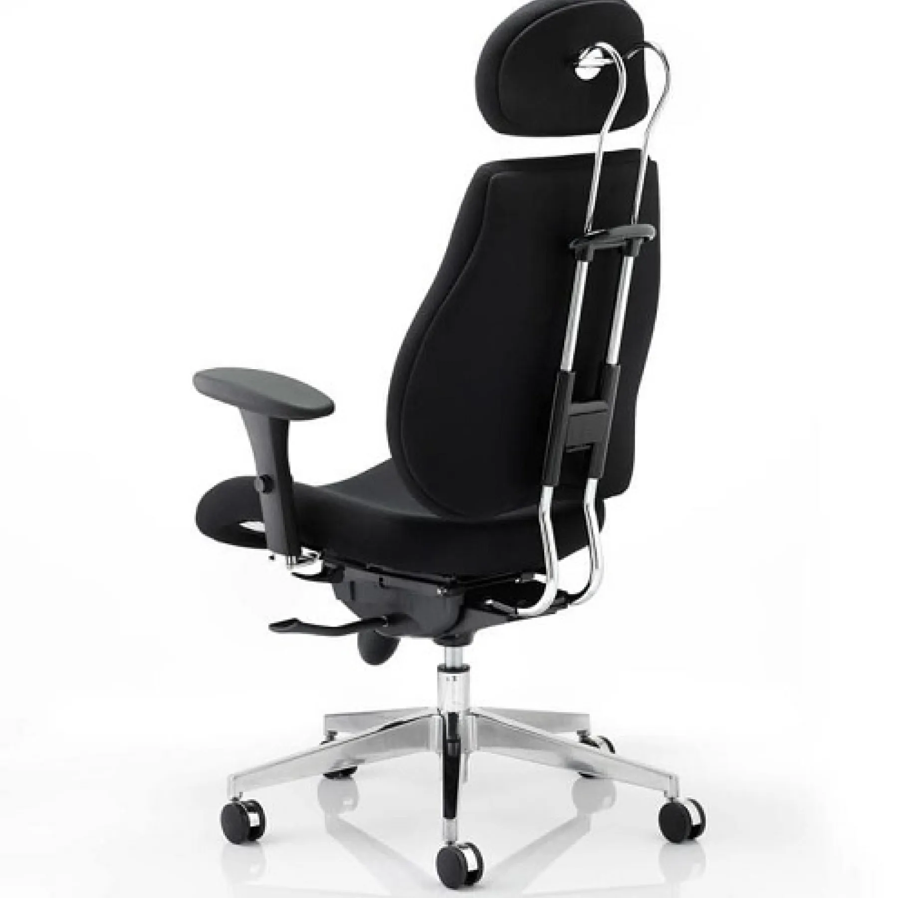 Lof Direct Dynamic Chiro Plus Posture Chair Black with Headrest