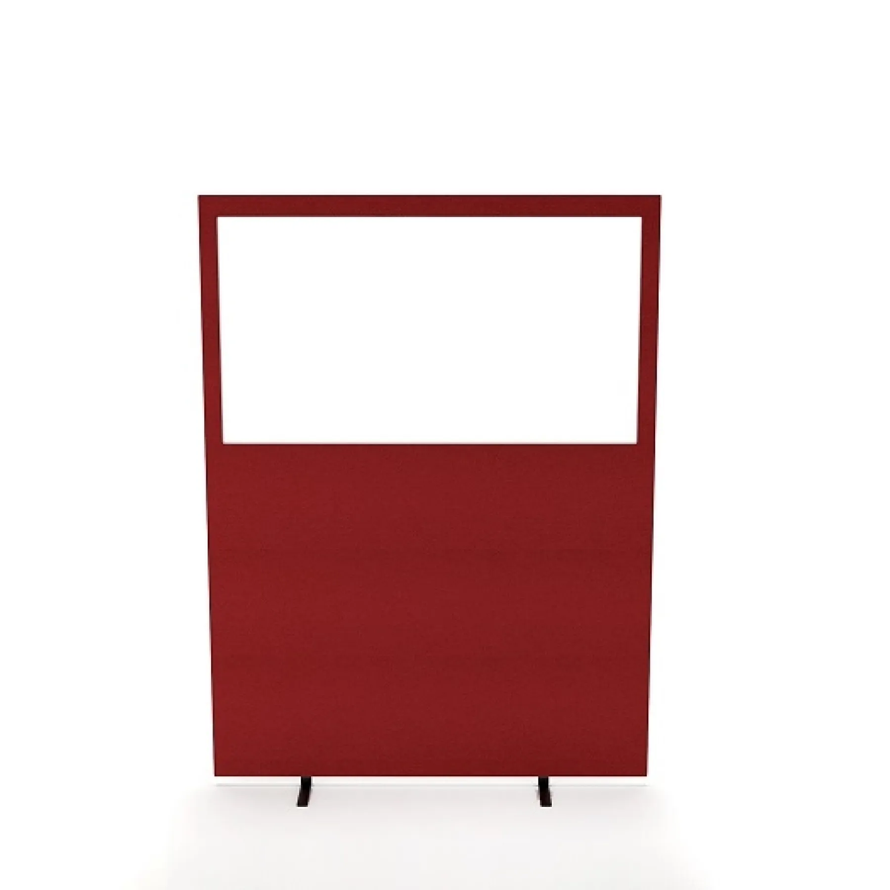 Lof Direct Dynamic Impulse Plus Vision Floor Standing Screen Burgundy