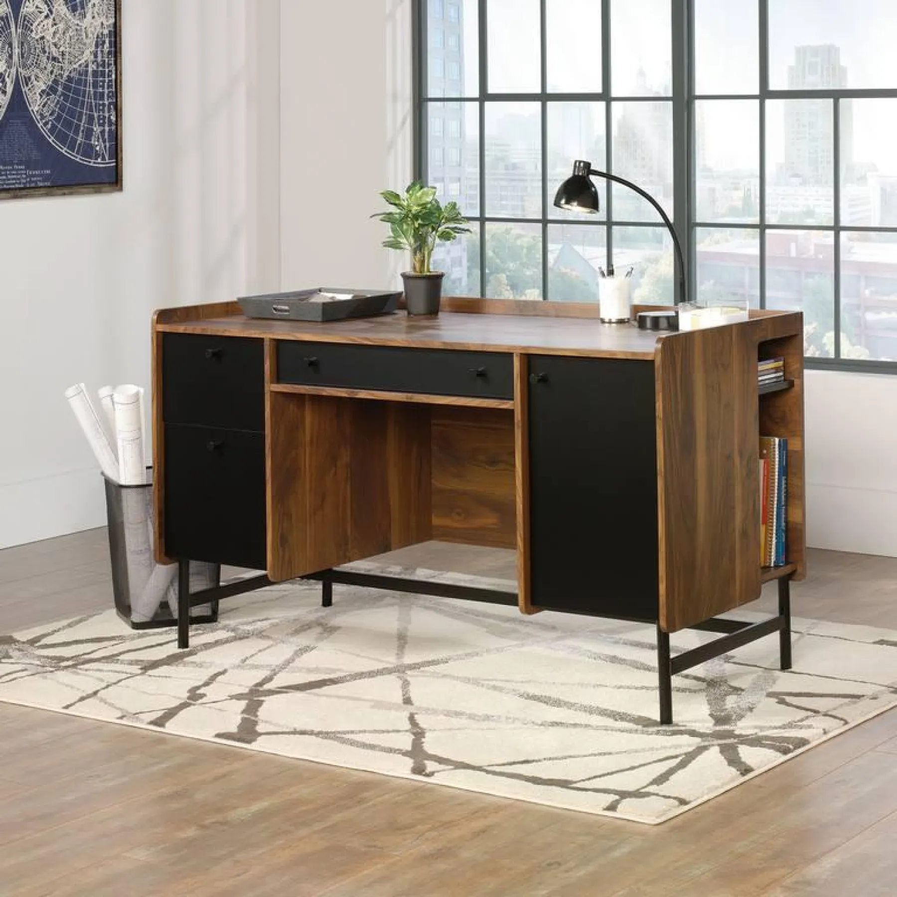 Lof direct teknik hampstead park desk home office 5420731