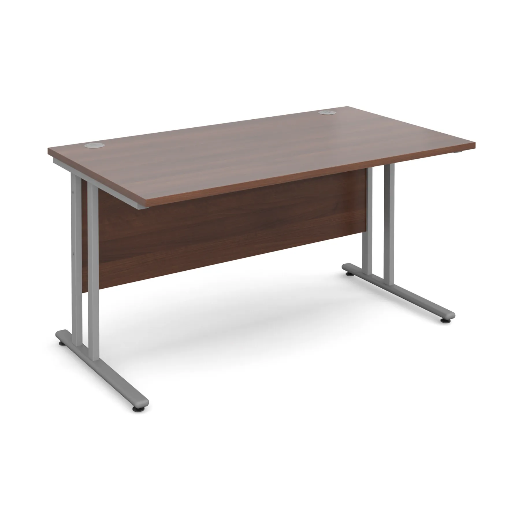 Lof direct dams straight desk maestro 25 SL 1400mm Walnut