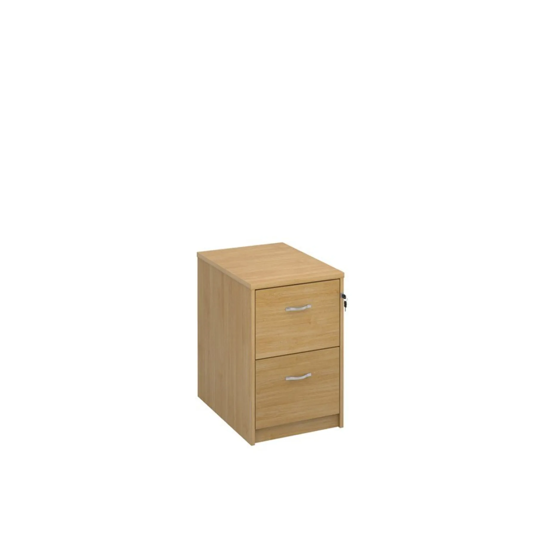 LOF filing cabinet oak 2 drawer