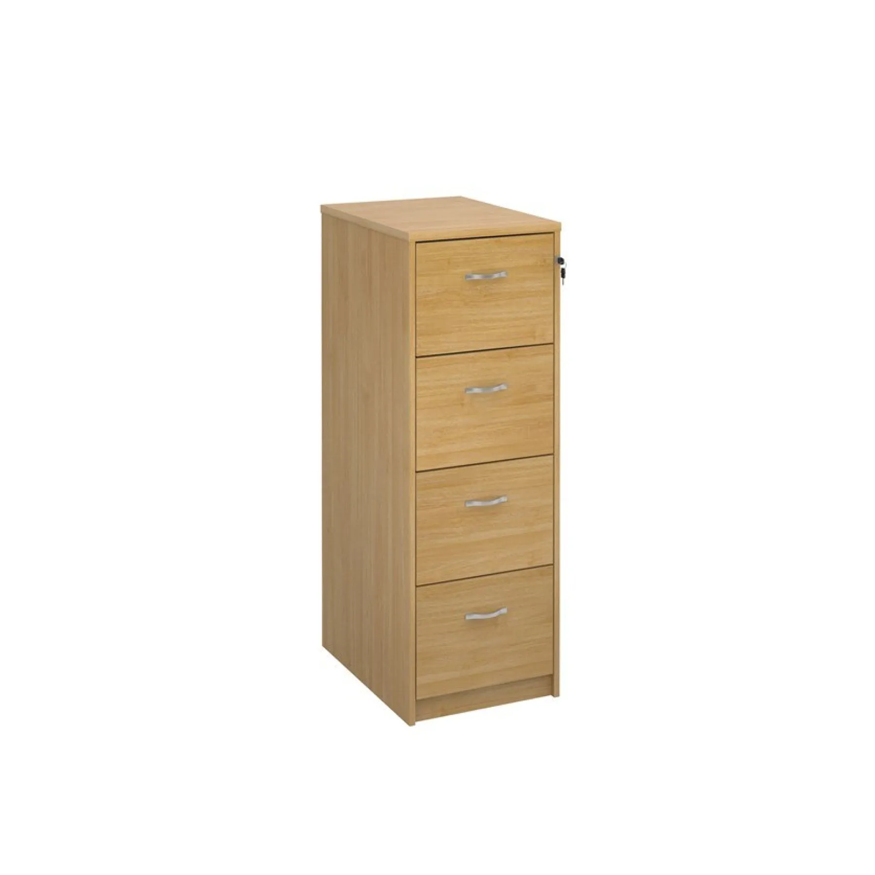 LOF 4 drawer filing cabinet oak