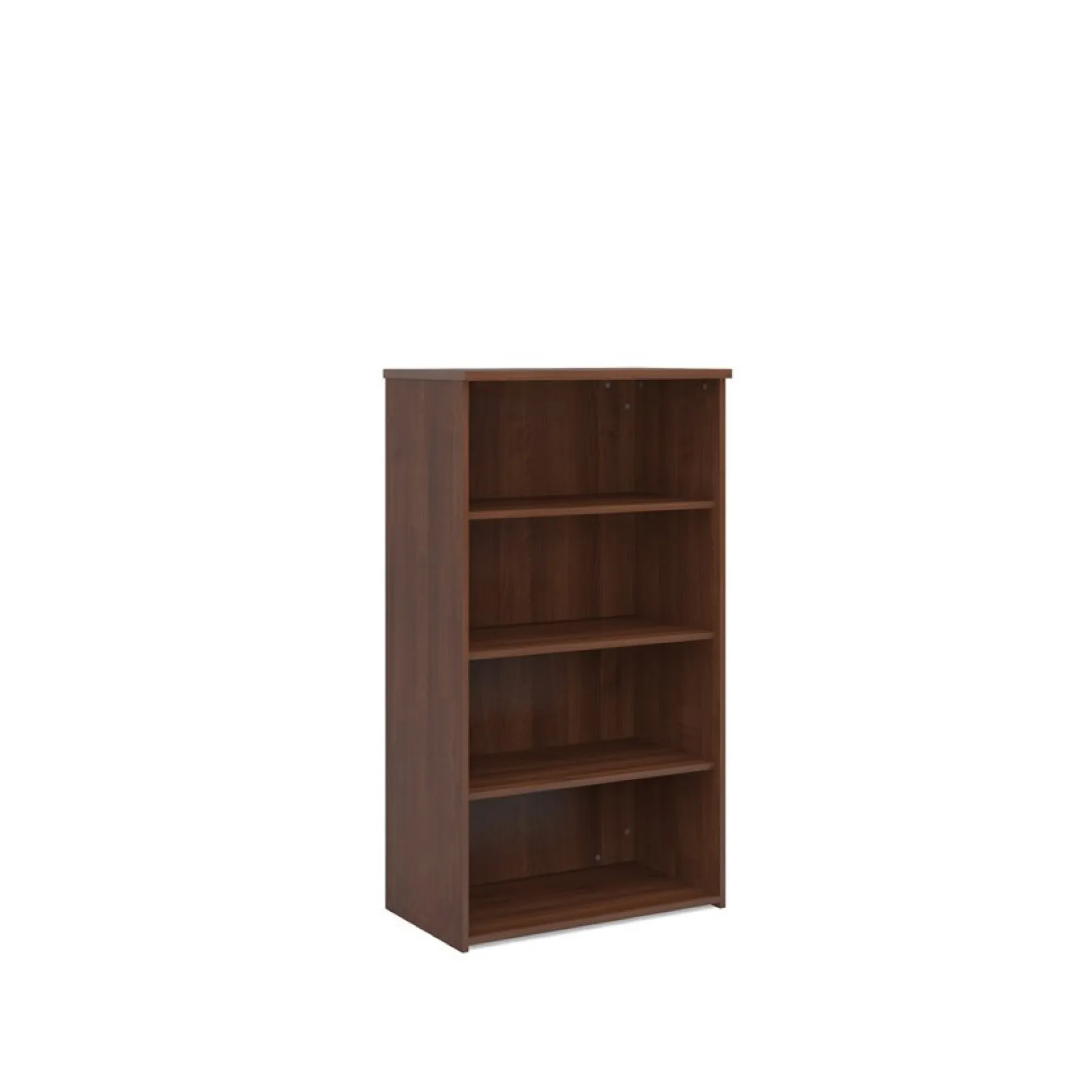 LOF 3 shelf bookcase walnut