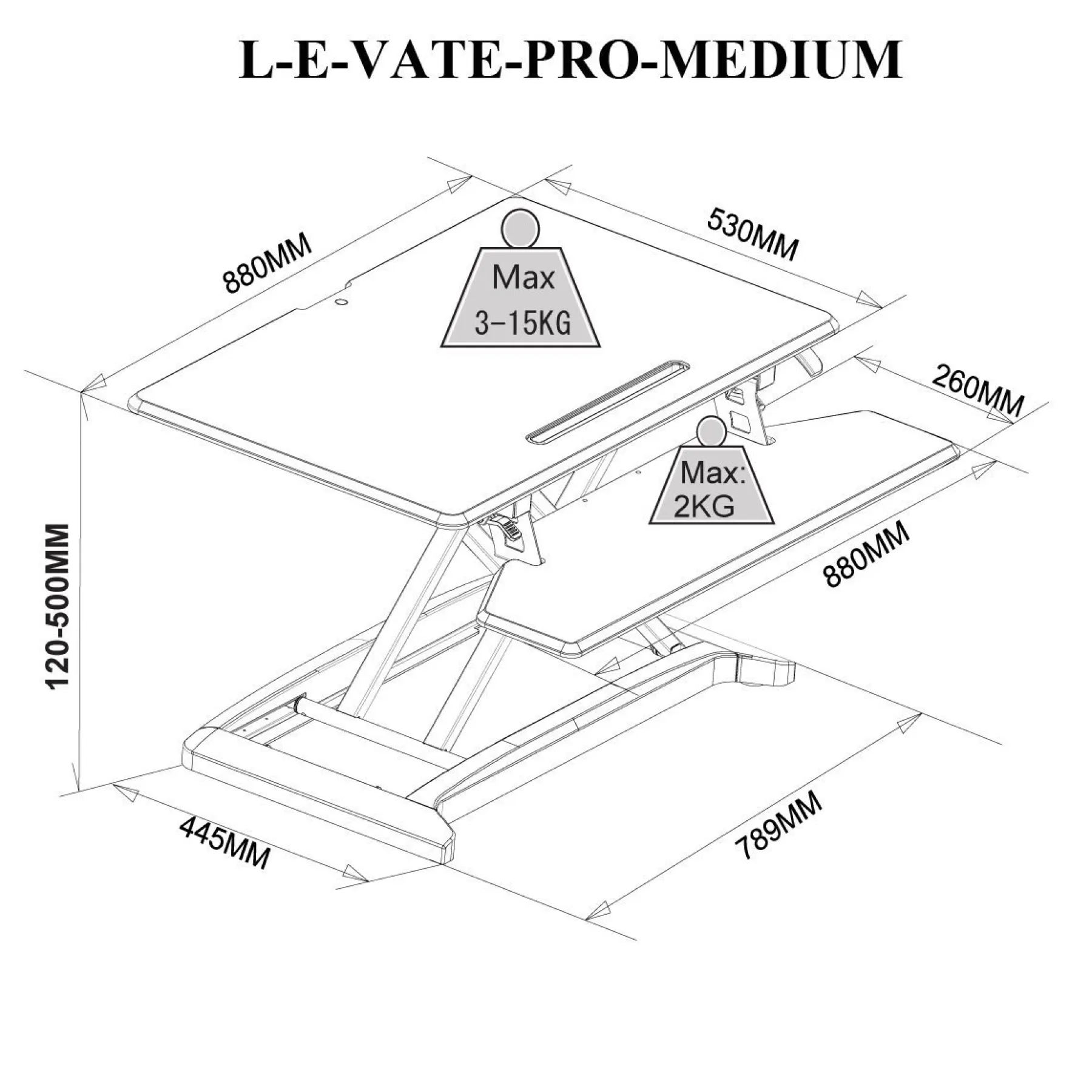 LOF L E VATE PRO MEDIUM SIZE