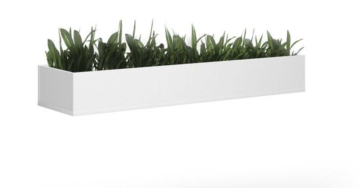 Lof Direct | Planter for Wooden Locker Units - Double Width