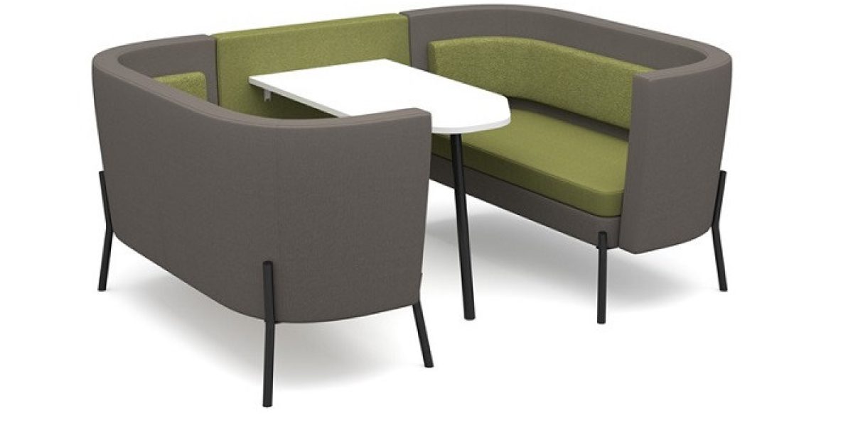 Lof Direct | Tilly Meeting Booth - Low Back for Four People